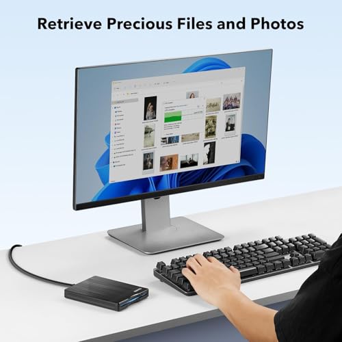 Floppy Disk Reader 3.5 Inch Usb Floppy Disk Drive External 3 1/2 Floppy Disc Reader Portable Floppy Diskette Drive Usb C For Pc Laptop Notebook Computer With Windows 11/10 (Brushed Texture, 3.5 Inch)