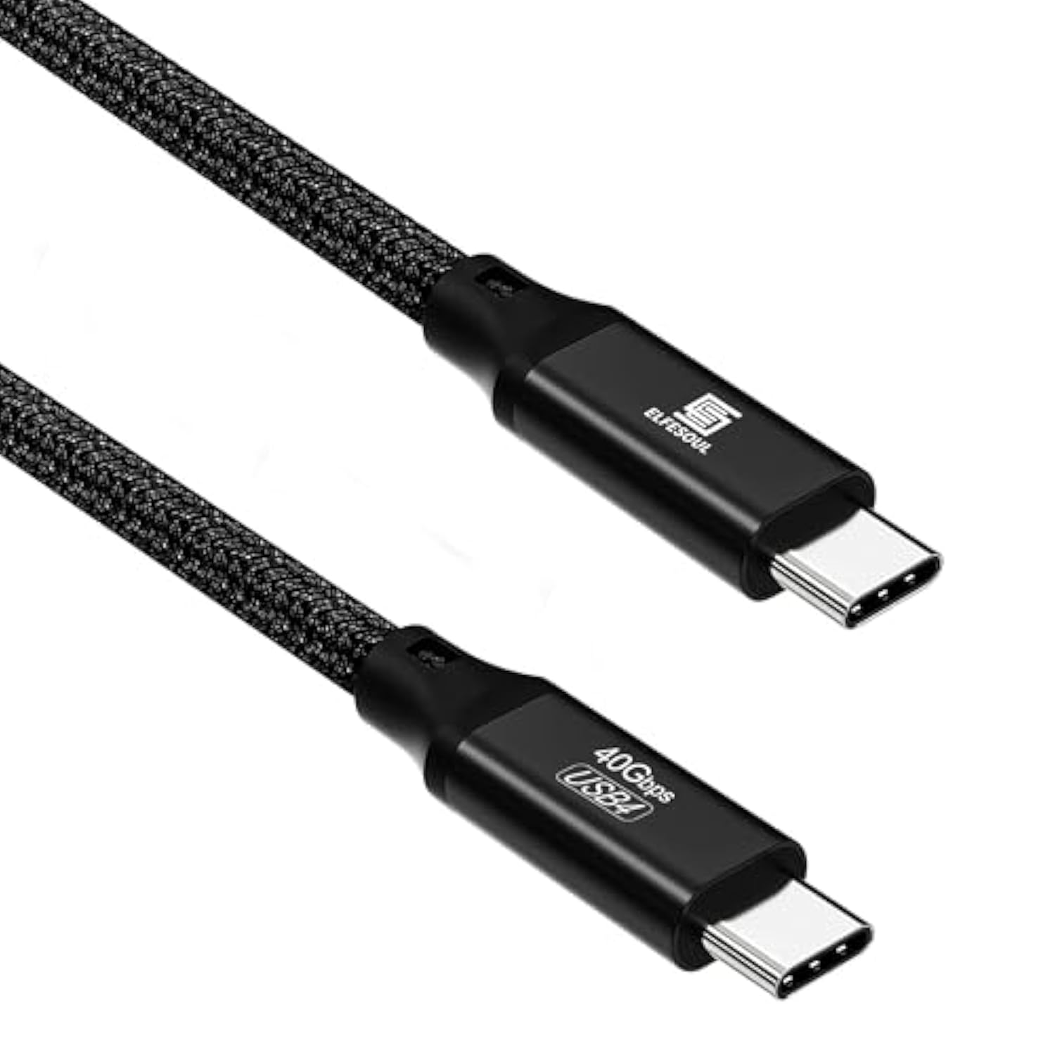 Usb C To C Cable 5Ft, 8K Hd Display, 40 Gbps Data Transfer, 240W Usb-C Charging Cable For Thunderbolt 3/4, Macbook Pro, Type-C Laptop, Hub, Docking, And More.