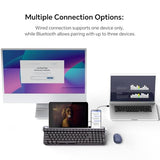 Retro Typewriter Mechanical Keyboard With Tablet Stand, 100 Keys Led Backlit, Abs+Pbt Keycaps, Wired/Bluetooth, Blue Switch, Compatible With Windows/Mac/Ios/Android (Black)