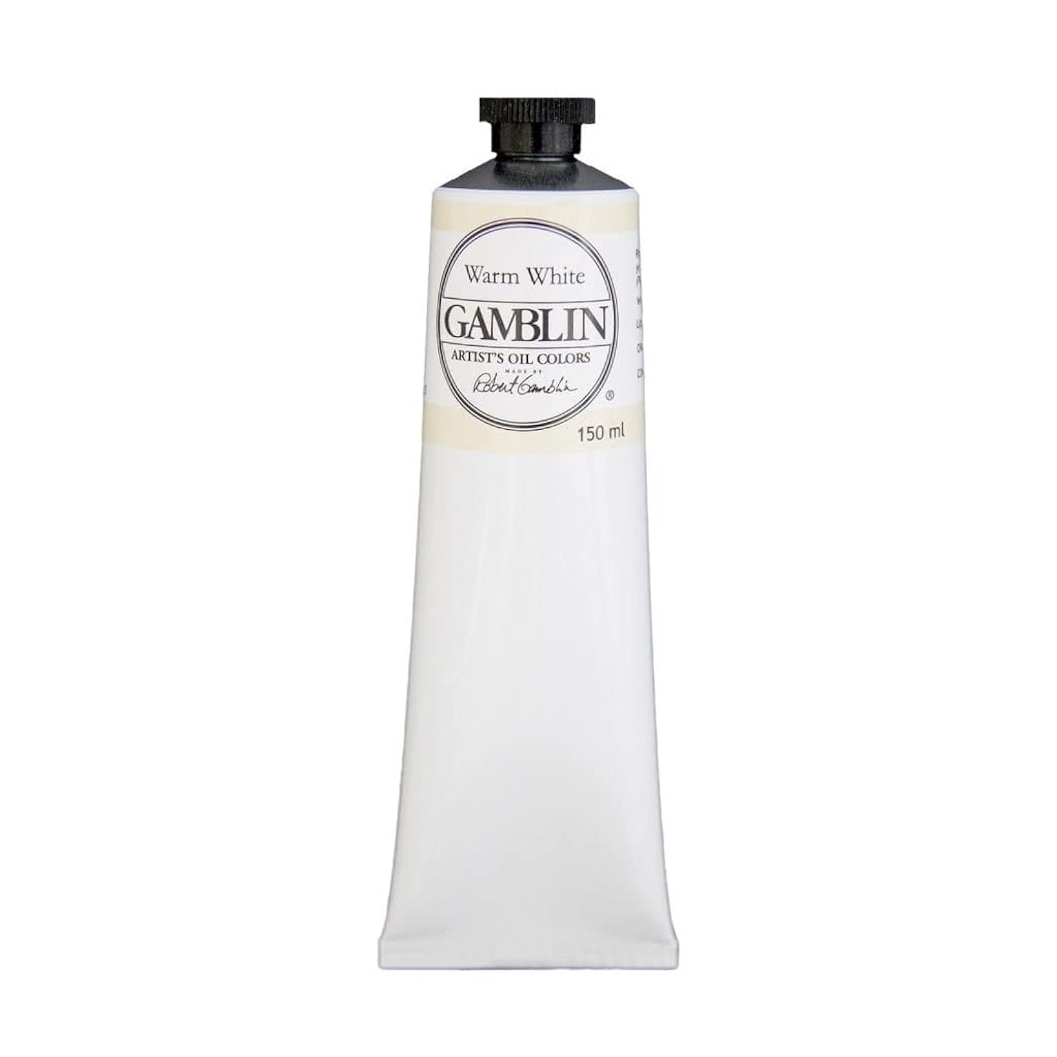 Gamblin Artist Oil, 150ml Tube, Warm White (2805)