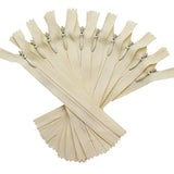10Pcs 24 Inches Invisible Zippers Conceal Zippers For Sewing, Dress, G