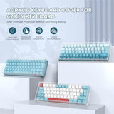 Kc01 Acrylic Clear Transparent Keyboard Cover(11.5*4.1*1.14’’) With Dustproof