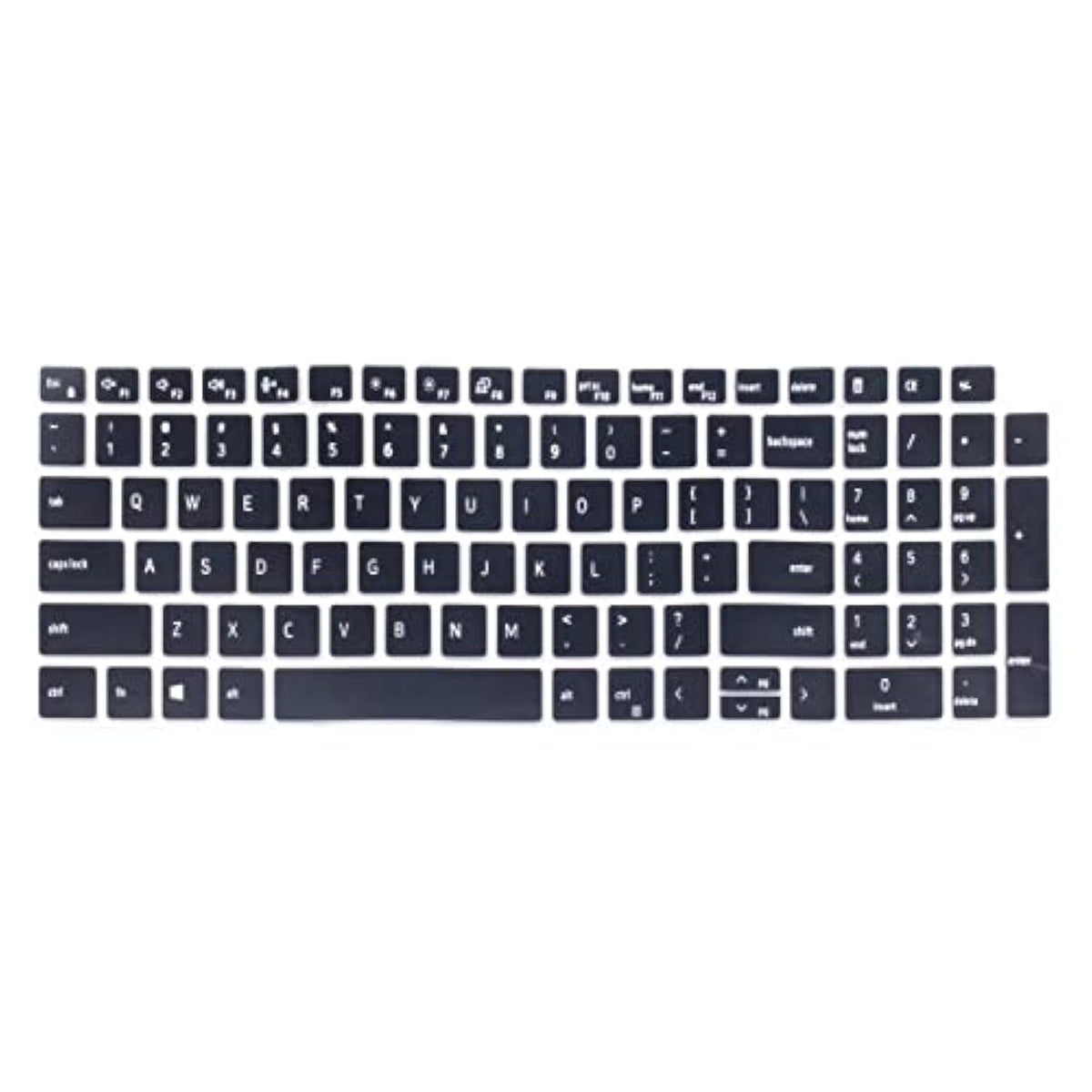 Ultra Thin Silicone Keyboard Cover Skin Compatible For 2021 2022 Dell Precisio