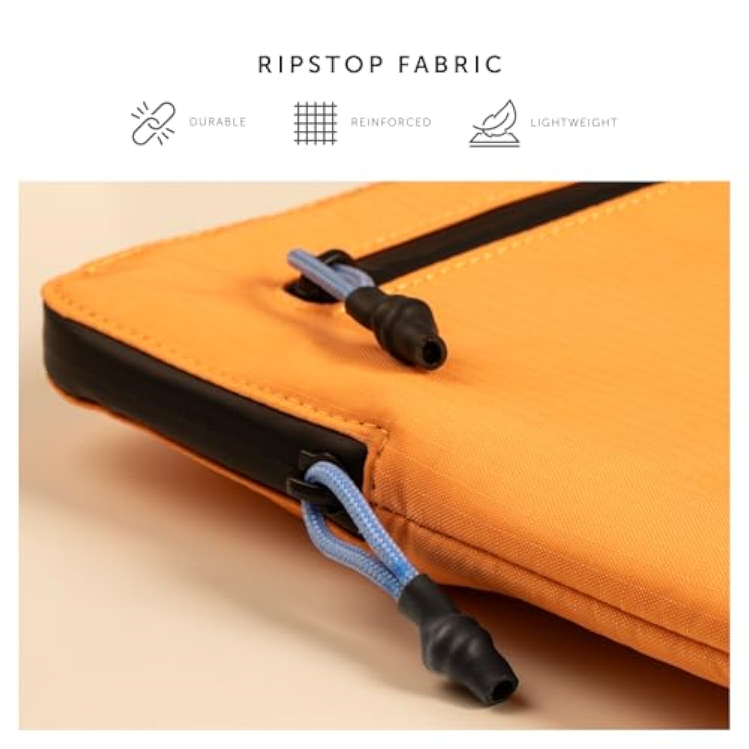 Native Union Ultralight Sleeve – Durable, Lightweight, Sustainable – Made of 100% Recycled Ripstop Fabric – Compatible with MacBook Pro 13”, MacBook Air 13”, MacBook Air (M3, 2024) – Sandstone