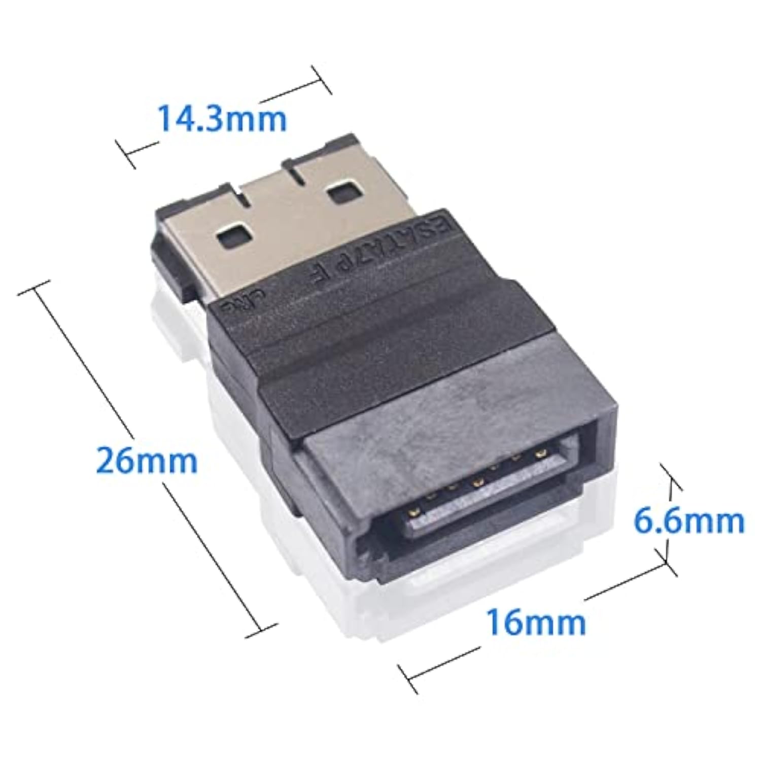 Sata To Esata Adapter, Sata Adapter, Esata 7Pin Female To Sata 7Pin Male Exten