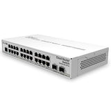 Cloud Router Switch 326-24G-2S+In With Routeros, W125742110 (326-24G-2S+In With Routeros L5 License, Desktop Case Crs326-24G-2S+In, Managed, Gigabit Ethernet)