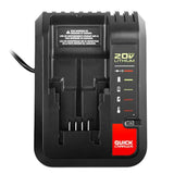 Quick Charger [For Porter-Cable 20V Max] & [For Black+Decker 20V Max] Lithium Battery Pcc680L Pcc681L Pcc682L Pcc685Lp Pcc699L And Battery Lbxr20 Lbxr2020 Lbx4020