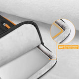 MOSISO 360 Protective Laptop Case 13.3 inch, 13-13.3 inch Laptop Sleeve Compatible with MacBook Air/Pro 13 / Pro 14,HP Dell Acer ASUS,Side Open Carrying Case with 4 Zipper Pockets&Handle, Black