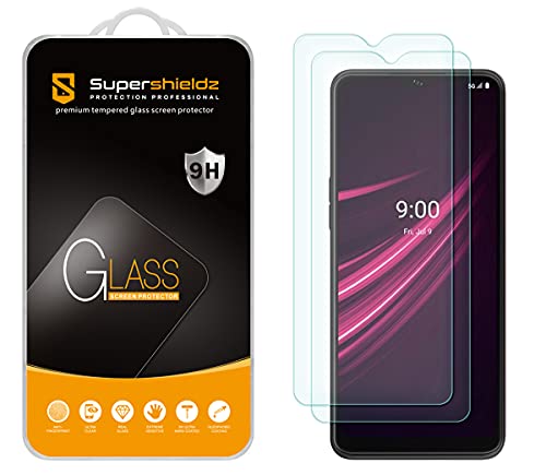 (2 Pack) Designed for T-Mobile Revvl V+ 5G / Revvl V Plus 5G Tempered Glass Screen Protector, Anti Scratch, Bubble Free