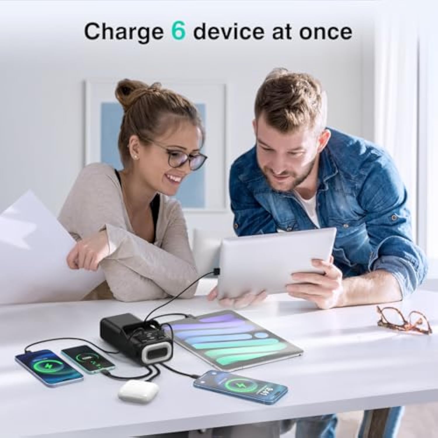 Portable Charger 40000Mah Power Bank Built-In Cable,Pd 22.5W Fast Charging Powerbank, Led Display External Battery Pack With Retractable Auto Lighting, Travel Phone Charger For Iphone,Samsung,Google