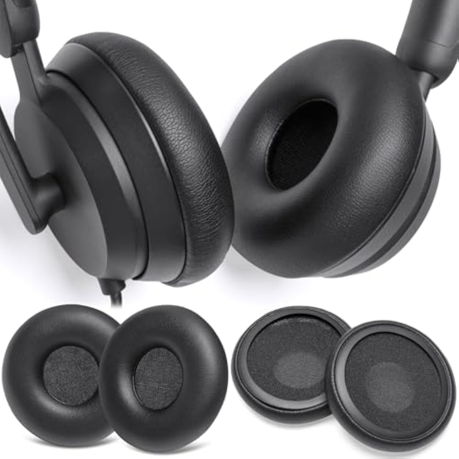 Modern Wireless Ear Pads Compatible With Microsoft Modern Usb-A Wireless Headset, Modern Usb-C Wired Headset