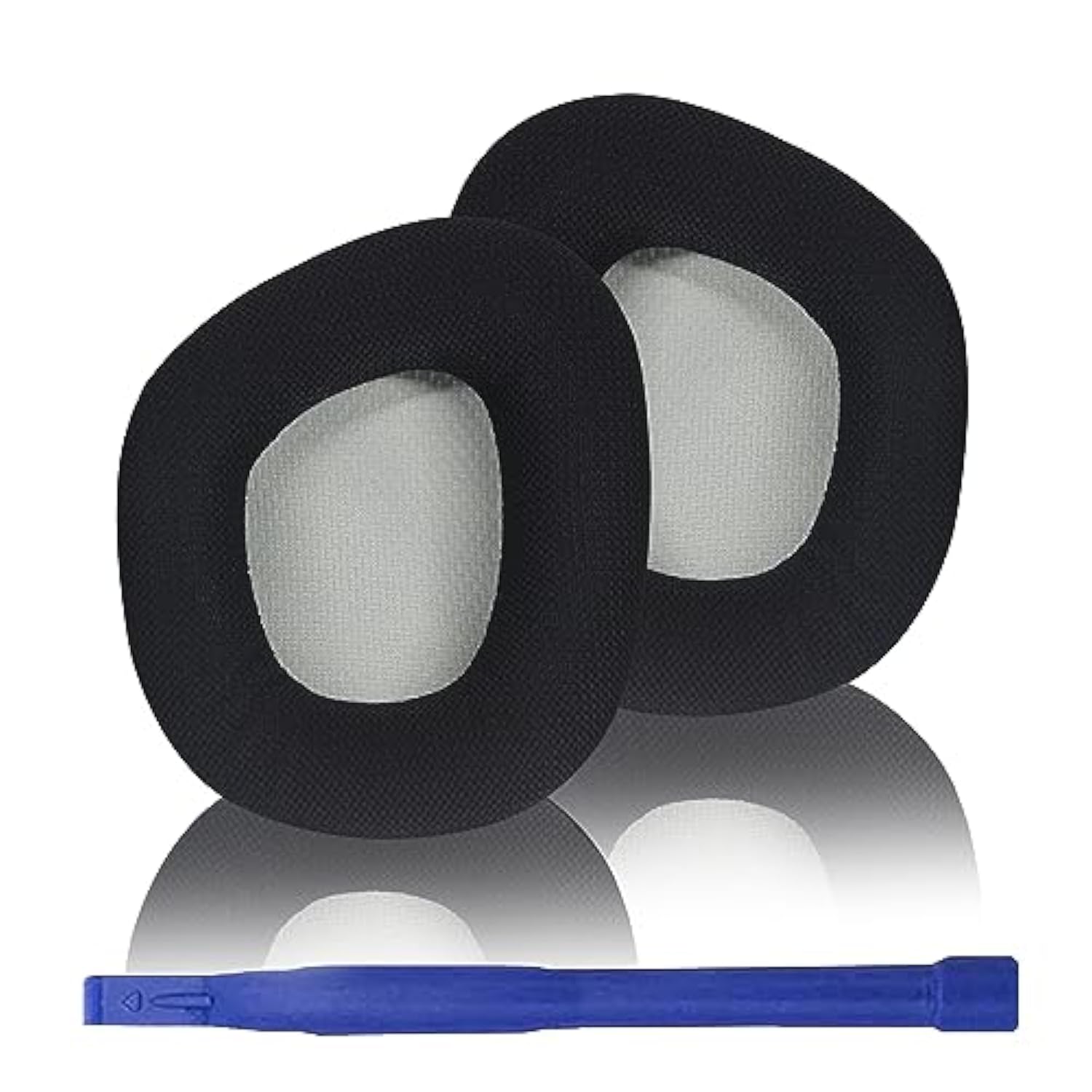 Void Pro Ear Pads Repair Part For Corsair Void, Void Pro, Void Pro Rgb, Void Pro Rgb Se, Void Elite, Void Elite Rgb Headphones,Replacement Ear Cushions Breathable Mesh Earpads (Black+Grey)