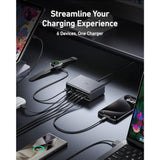 Anker Prime Charger, 200W 6-Port GaN Charging Station, USB-C PD Fast Charging Desktop Charger, Compatible with iPhone, Samsung, MacBook, Dell and More