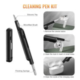 For Airpods Pro 2 Case Cover With Lock, Compatible With Airpod Pro Case 2Nd/1St Gen With Cleaner Kit & Keychain, Military Grade Shockproof Protective Case For Men(2023/2022/2019), Black