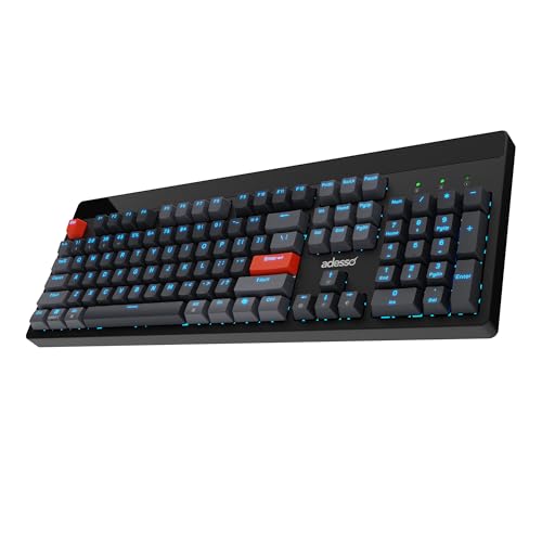 Easytouch 1300 Mechanical Keyboard Rgb Illuminated Hot Swappable Red Switches Wired Wireless Bluetooth Gaming Keyboard With Copilot Ai Hotkey For Windows Mac