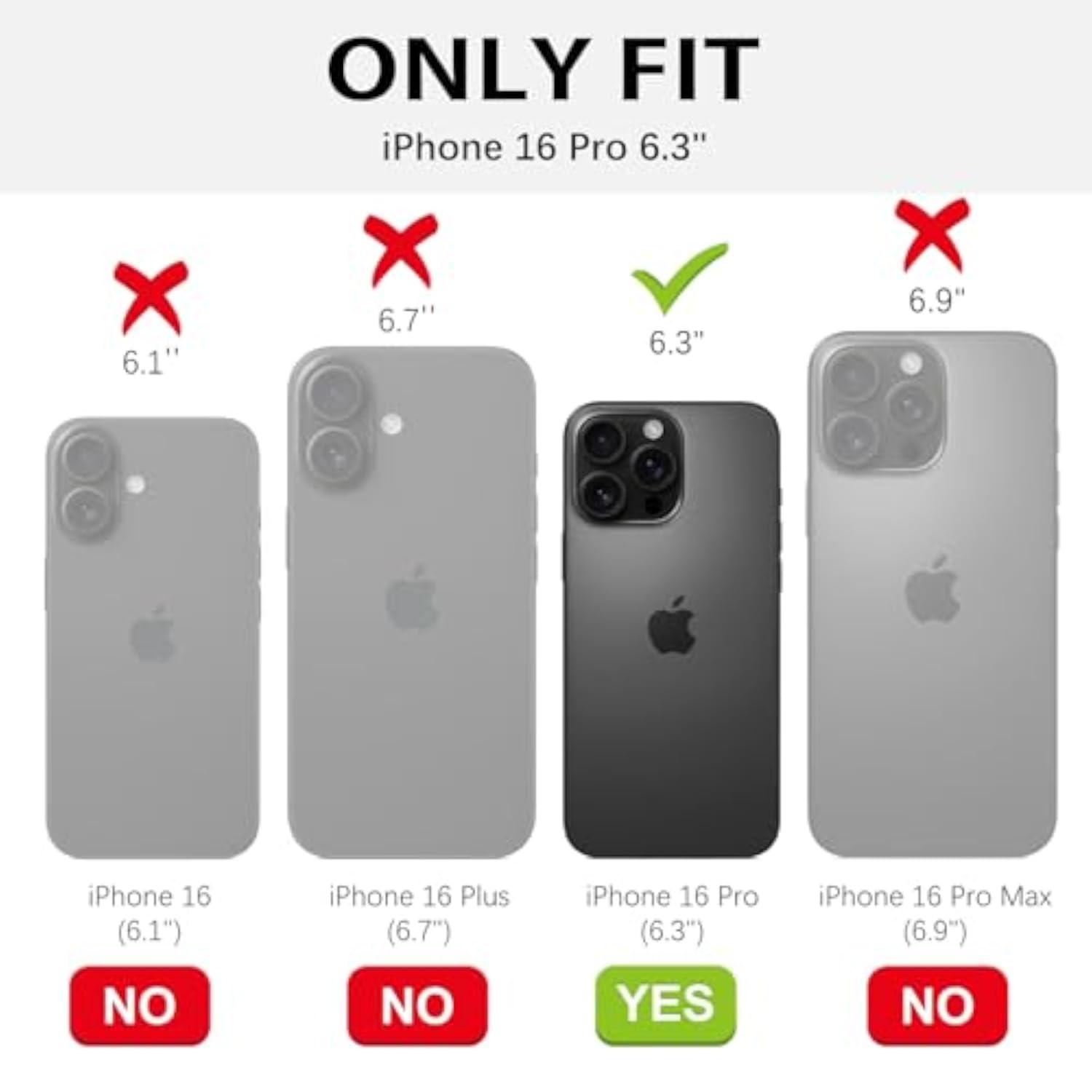 iPhone 16 Pro Case with Stand, Clear Magnetic Edge Plating, Invisible Ring Holder, Slim Protective Shockproof Kickstand Phone Case for iPhone 16 Pro 6.3 inch, Desert Titanium Gold