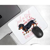 Dachshund Gift Mouse Pad - Dachshund Gifts For Women, Dachshund Gift Mousepad With Non-Slip Rubber Base For Laptop Computer Keyboard Desktop (9.5×7.9 Inch)