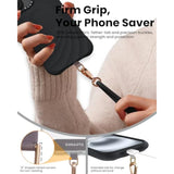Adjustable Phone Lanyard Crossbody & Wrist Strap Universal Fit Black