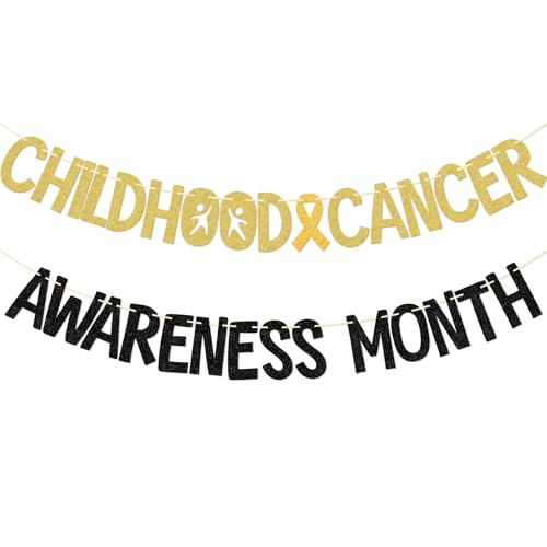Childhood Cancer Awareness Month Banner, Pre-strung