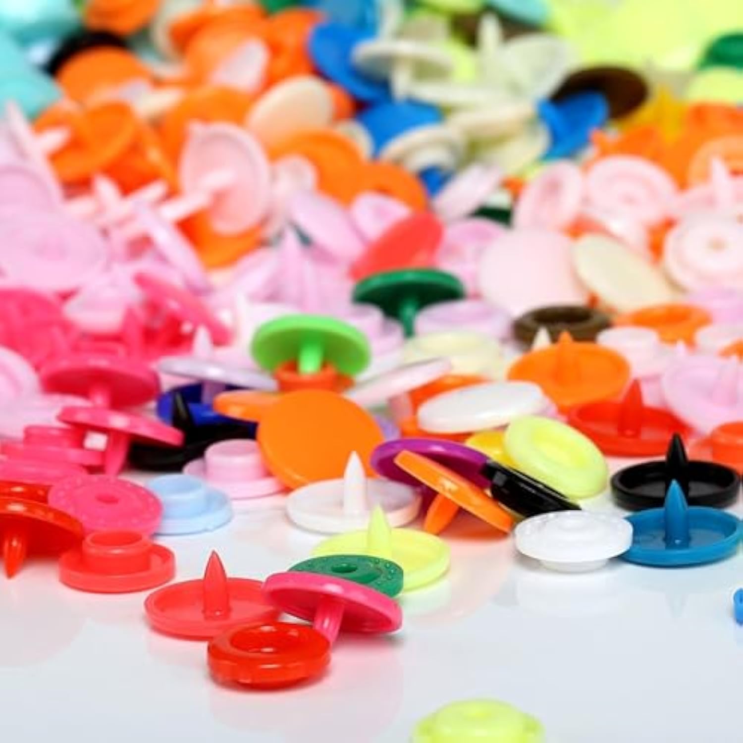 Snaps And Snap Pliers Set, 375 Sets T5 Plastic Buttons For Sewing And