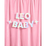 Leo Baby Birthday Party Iridescent Foil Banner 5Ft Zodiac Leo Horoscope Astrology