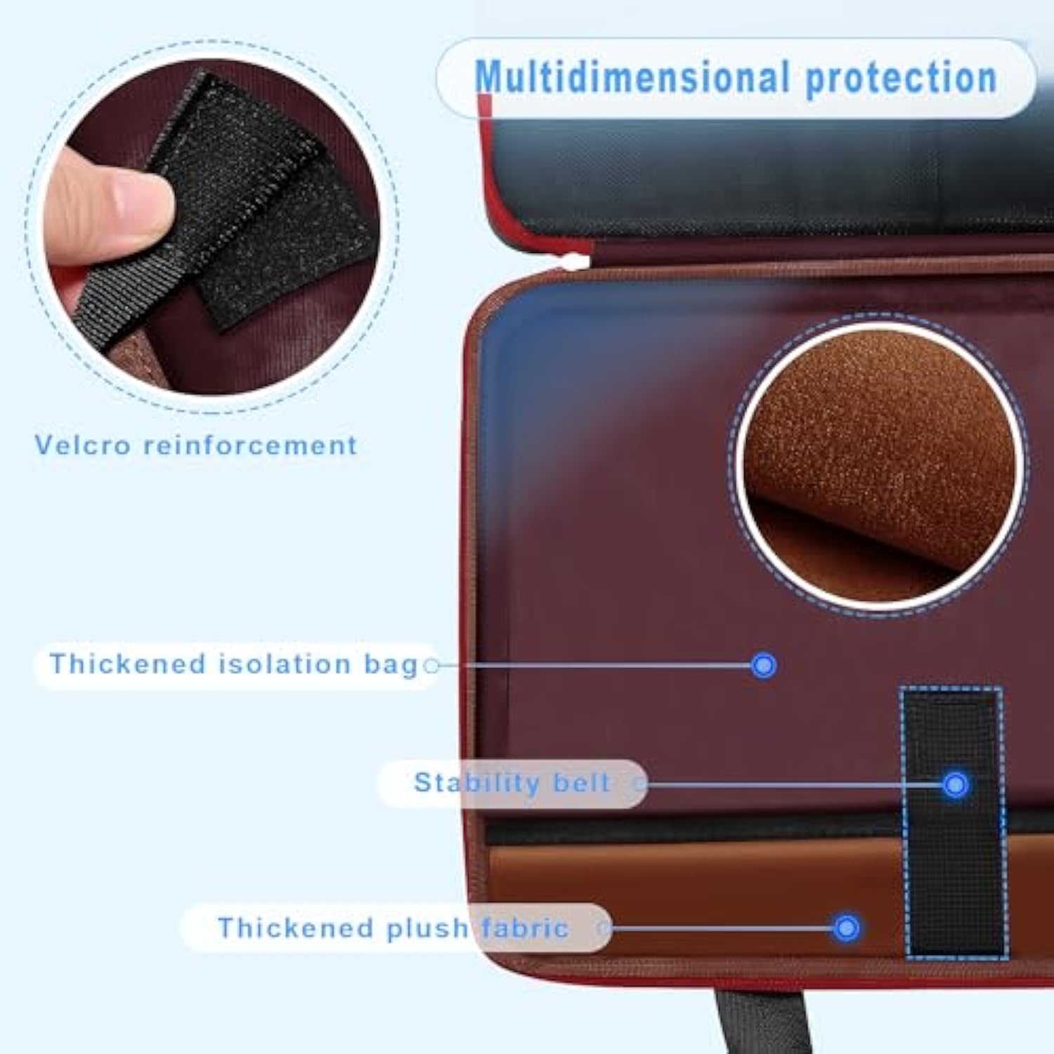Laptop Case 15 15.6 16 Inch Sleeve, Expandable Computer Hand Bag With Multi-Pockets Compatible With Macbook Pro 16 Inch M4/M3/M2/M1, Macbook Air/Pro 15 Inch And 15-16 Inch Notebooks?B01Rd01