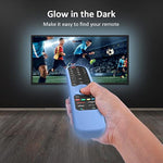 Mr21Gc Remote Cover Replacement For Lg Anmr21Ga / Anmr21Gc Magic Remote Control W/Nfc (2021), Blue Silicone Case Skin Glow In The Dark
