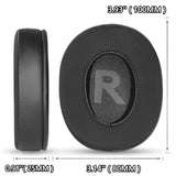 G Prox 2 Cooling Gel Earpads Compatible With Logitech G Pro, G Pro X, G Prox 2, G Pro X Se Headset Ear Pads Replacement Ear Cushions Breathable Ice Silk Fabric Memory Foam Black