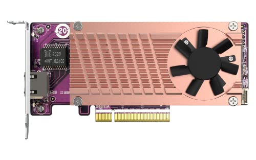 Qm2-2P10G1Tb 2 X Pcie Gen3 Nvme Ssd & 1 X 10Gbe (10G/5G/2.5G/1G/100M) Port Expansion Card To Enhance Performance