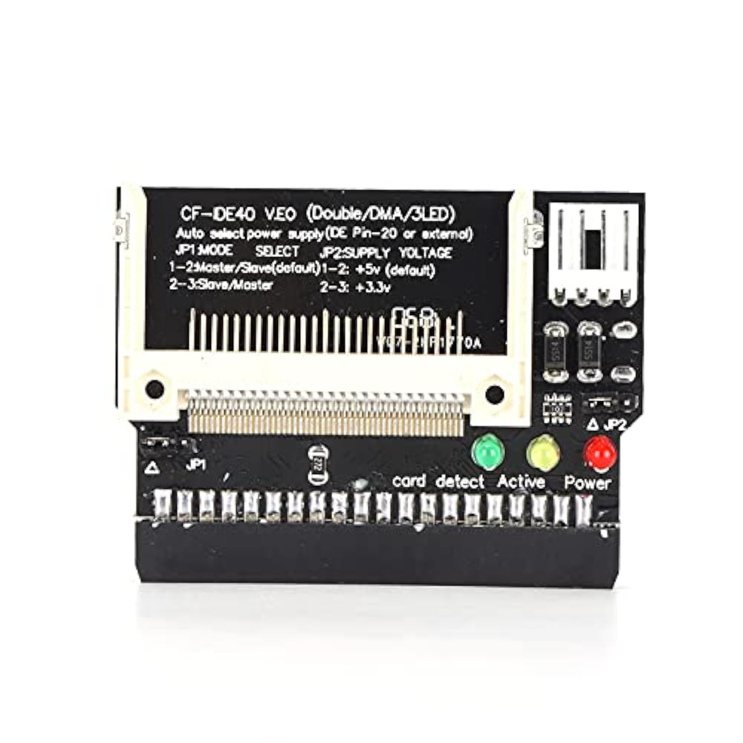 Cf To Ide Adapter 40Pin Compact Flash Cf Card To 3.5 Female 40 Pin Ide Hard Dr