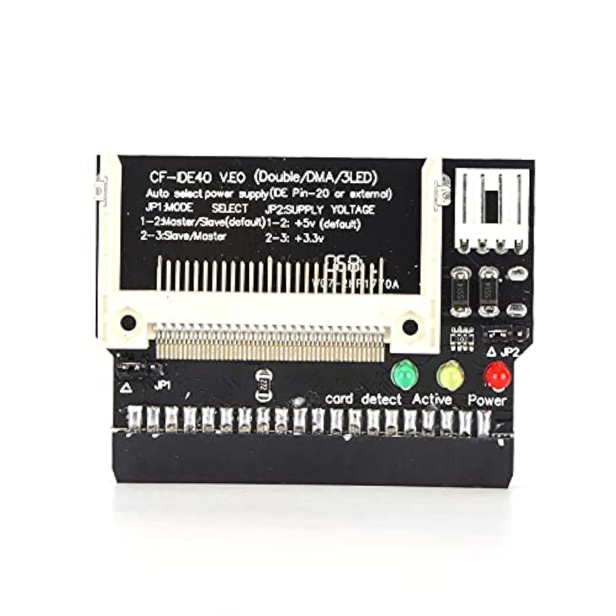 Cf To Ide Adapter 40Pin Compact Flash Cf Card To 3.5 Female 40 Pin Ide Hard Dr