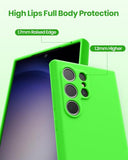 for  Galaxy S24 Ultra Silicone Case, Slim Fit Premium Liquid Silicone Shockproof Phone Cover, Upgraded Camera Protection and Microfiber