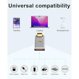 90 Degree Type C To Usb Adapter, Usb C To Usb A Adapter 10Gbps, Usb 3.0 Female