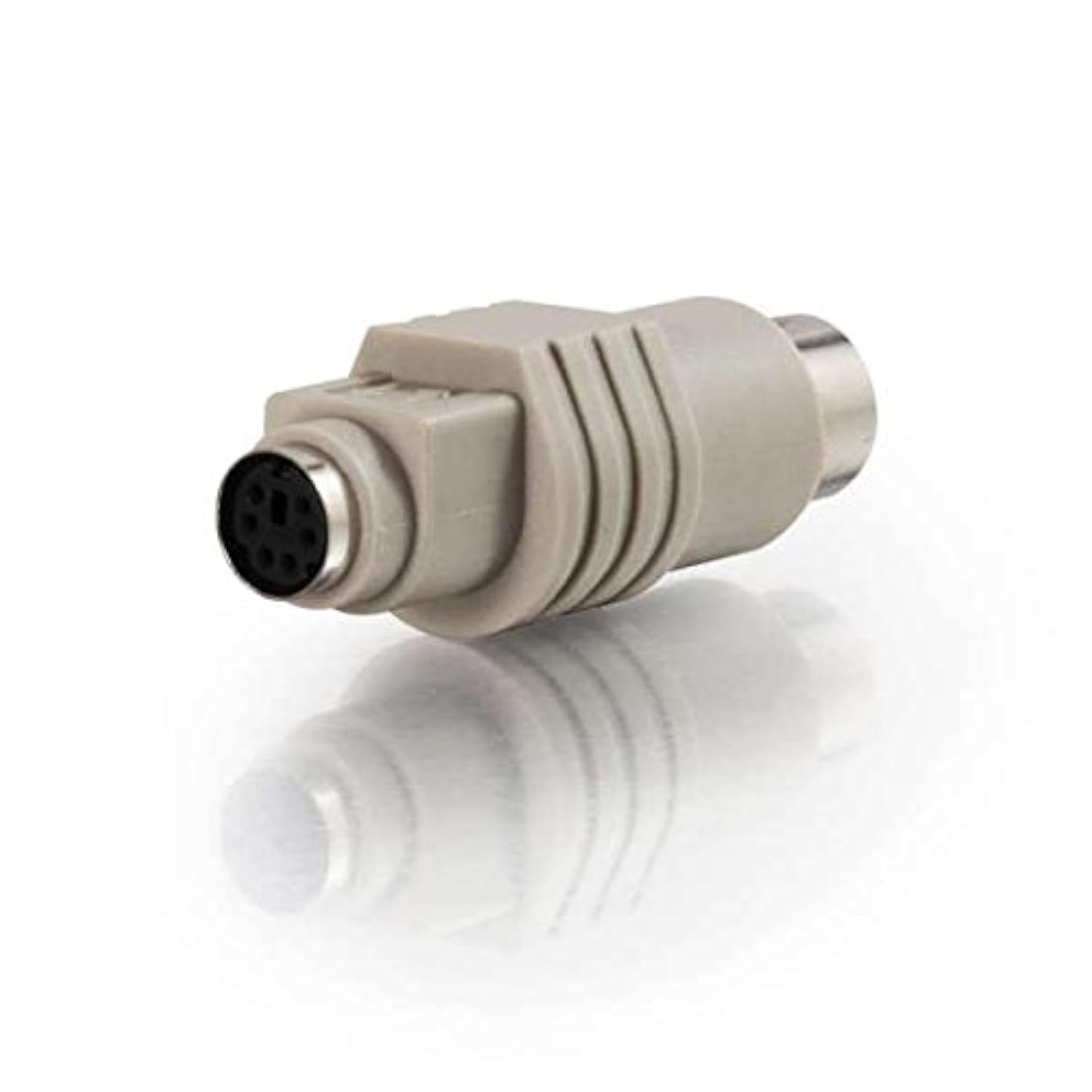 02475 Ps/2 Female To At Male Keyboard Adapter, Beige