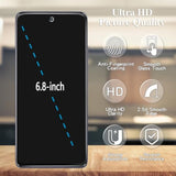 [3 Pack Privacy Screen Protector For Motorola Moto G Power 5G 2025, Anti Spy Private Tempered Glass Film, 9H Hardness, Case Friendly