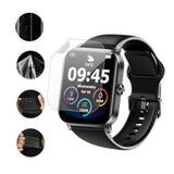 Screen Protector Compatible For Qonbink Tg38 Smart Watch 1.85" (6 Pack) Clear Tpu Soft Film, Compatible For Jacoosa L70 K62 Fitness Watch Screen Film