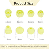 Earbud Replacement Tips Silicone Earbud Tips Ear Tips Compatible With Powerbeats Pro Beats Wireless Earphone Headphone Earbud Rubber Tips Eartips 4 Pairs