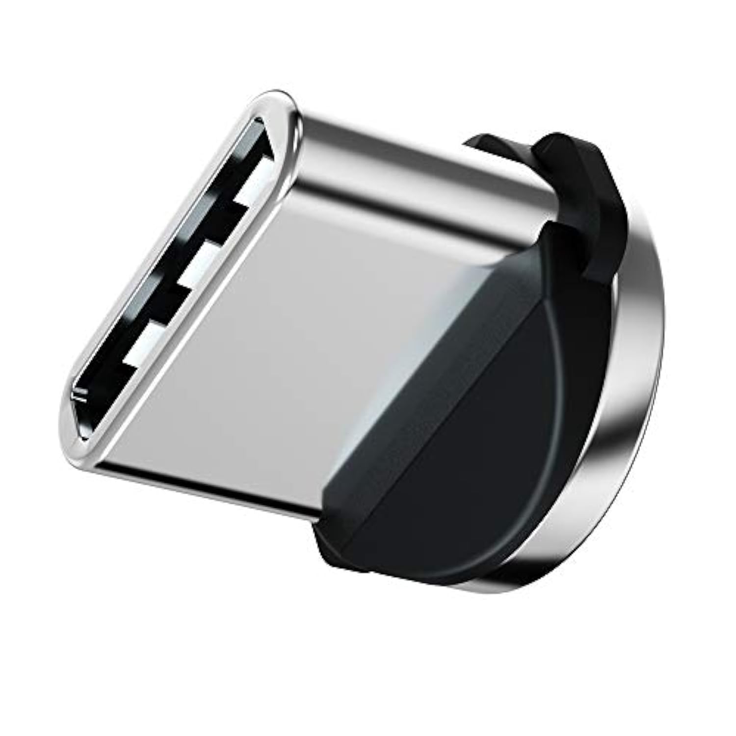 Usb C Magnetic Charger Cable Tips Only [4 Pack] Usb Type C Replacement Plugs For Magnetic Charging Cable 360°Rotating Usbc Charge Magnet Adapter