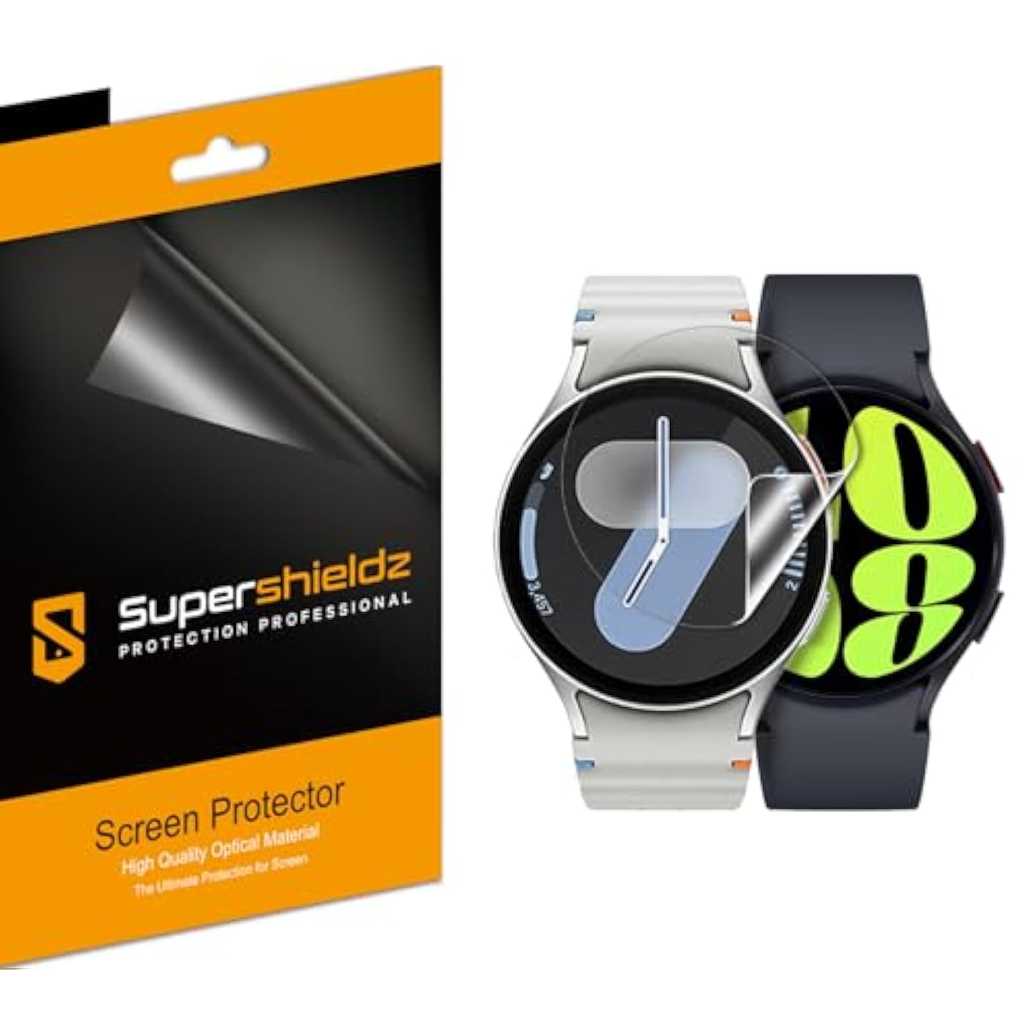 6 Pack Screen Protector For Samsung Galaxy Watch 7, 6, 5, 4 (44Mm) - High Definition Clear Shield (Pet)