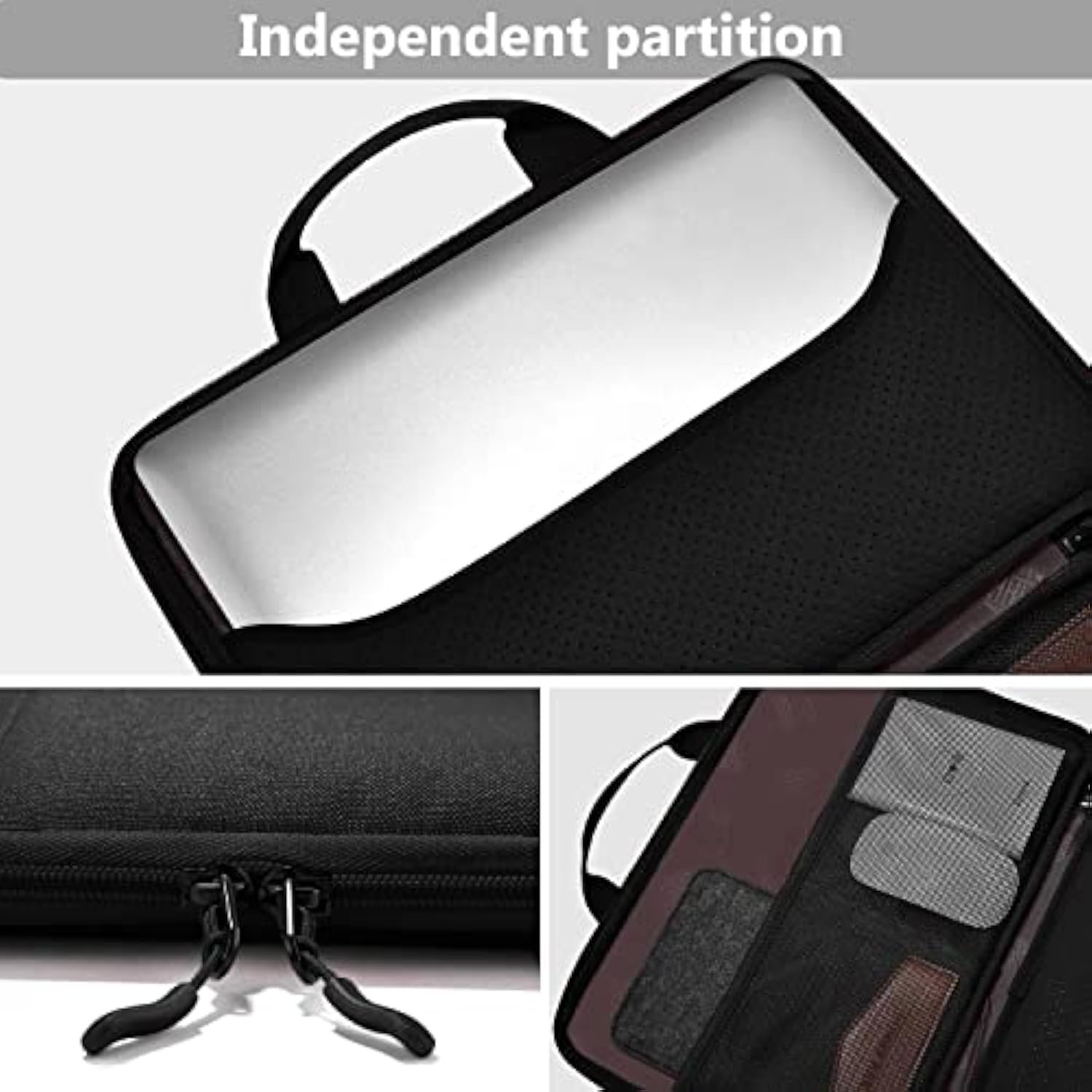 Laptop Sleeve 13-14 Inch Case Briefcase Compatible With Pro 14 Inch M4/M3/M2/M1 All Model Of 13.3 Inch Mac Air/Pro, Xps 13 14, Most Popular 13"-14" Notebooks,B04K01