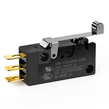 Hinge Roller Lever Waterproof Momentary Push Button Micro Limit Switch 1No 1Nc Spdt Snap Action Mini Switches 3 Pins 1 Pc For Arduino, Appliance And Electronic Equipment