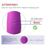 Magnetic USB DC Charger 2.7Ft Cord for Toys Massagers Toothbrushes 6mm