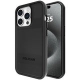 Pelican Protector Series - iPhone 15 Pro Case 6.1" [Compatible with MagSafe] Magnetic Phone Case with Anti-Scratch Tech [16ft MIL-Grade Drop