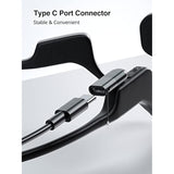 3 Pack Usb C Charging Adapter Replacement For Aftershokz Headphones Charger Shokz Charging Cable, Compatible With Shokz Aeropex, Openrun, Openrun Pro, Openrun Mini, Opencomm Headphones