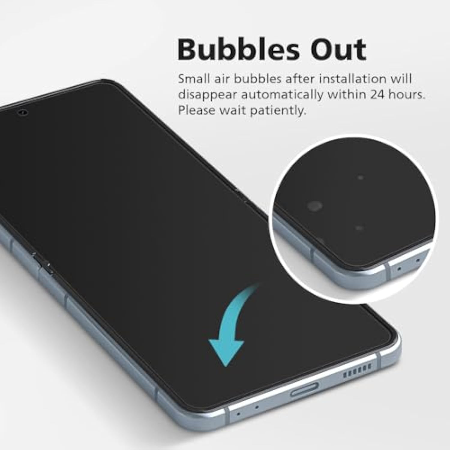 Privacy Anti-Spy Screen Protector For Motorola Razr 50 Ultra 2024, 2 Pack Inside + 2 Pack Front Premium Flexible Epu Hybrid Film, Self-Healing, Easy Installation With Alignment Jig