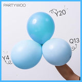 Pastel Blue Balloon Garland Kit: 140-Piece Arch for Baby Shower