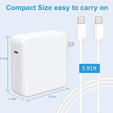 Mac Book Pro Charger - 96W Usb C Charger Power Adapter For Usb C Port Macbook