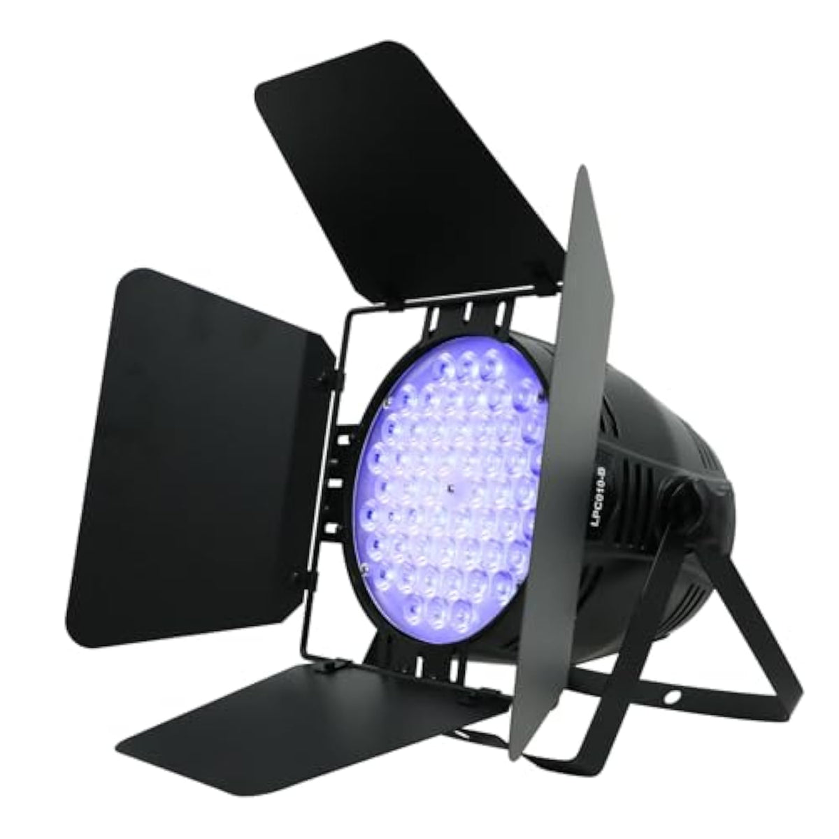 54X4W High Cri Par Light With Barn Doors, Cri/Ra>90 Rgbw 4 In 1 Ultra-Bright Led Stage Lighting, Up To 5600 Lm, Party Disco Dj Light For Photography, Club, Wedding, Show, 1 Pack