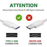 6.6Ft Usb Type C Cable Cord - For Samsung Galaxy S22 S21 S20 Tab A 10.1(2019),10.5(2018) Tablet,Tab S6 S5E(2019),S4 S3 9.7(2017)Tablet Usb Charger Samsung Tablet S10 S9 S8 Plus Samsung Charger Type C