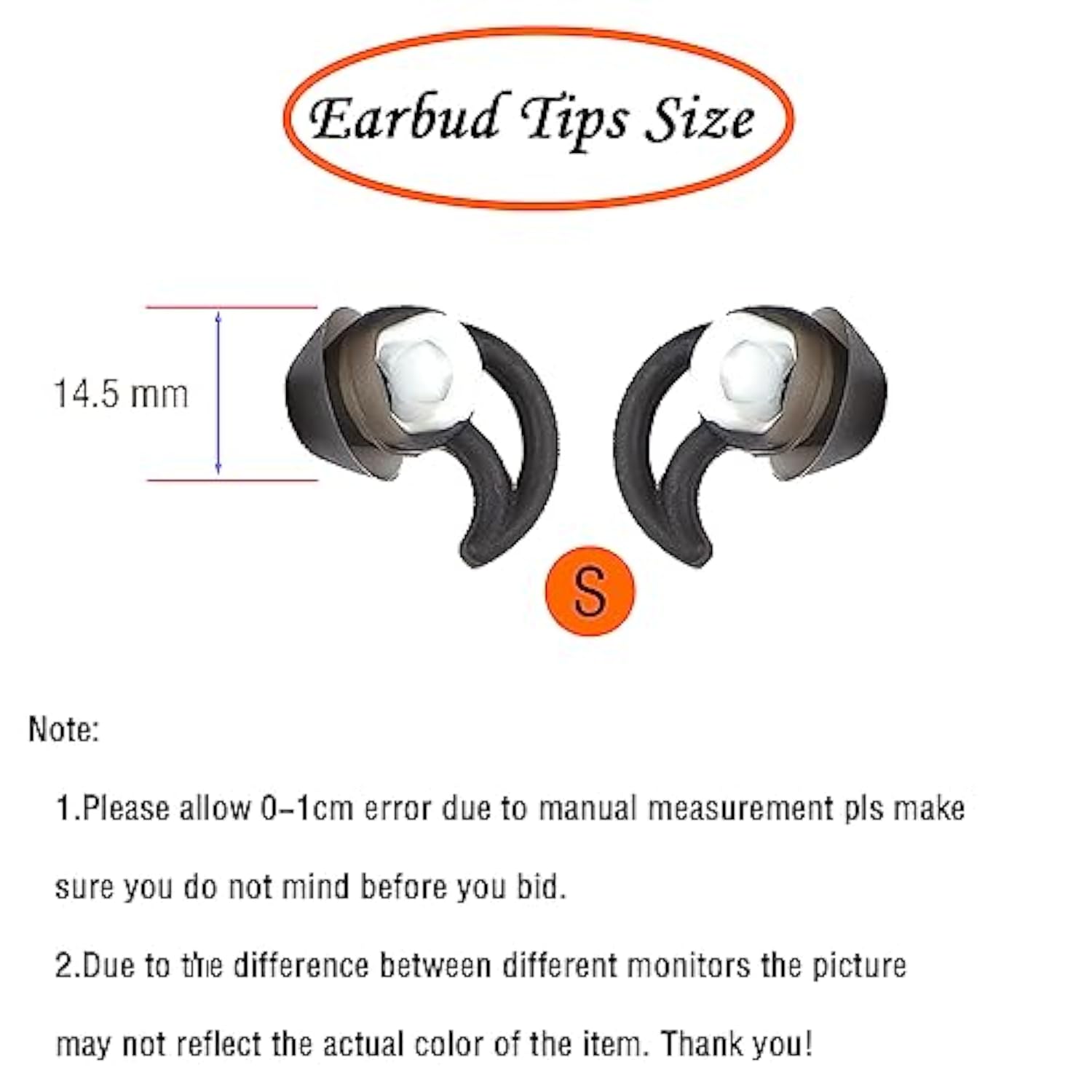 Small Earbud Replacement Tips - Silicone Ear Tips Compatible With Bose Qc20 Qc20I Soundsport Sie2I Ie2 Ie3 Headphones - 3 Pairs